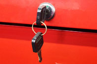 24 &quot;5 Çekmeceli kırmızı araç kutusu, EVA Mat ile Spcc Soğuk Çelik Takım Saklama