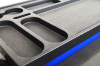 Hareketli 770x460x887mm 36 inç 7 Çekmeceli Takım Göğüs Sepeti Dolap Arabası Kapı Mavi